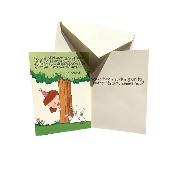 41 New Funny Vintage Characters Birthday Getting Older Greeting Cards Envelopes - Picture 2 of 9